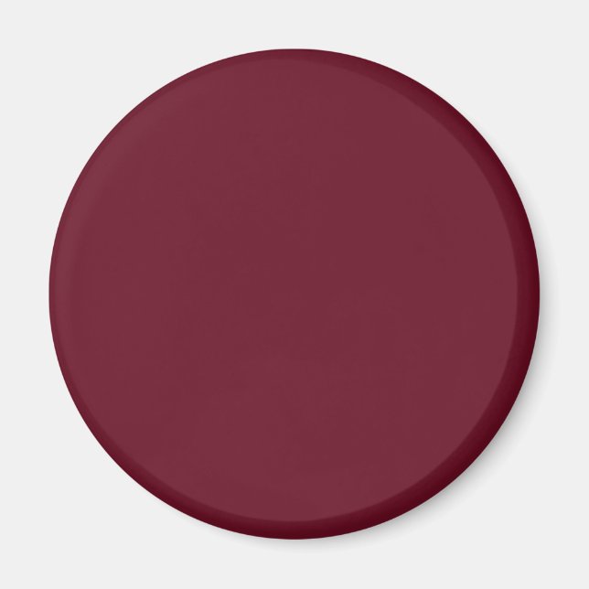 Granatapfelfarbe Magnet (Vorne)