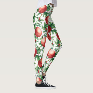 Granatäpfelmuster Leggings