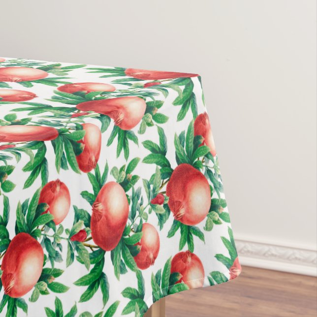 Granatapfelmuster Tischdecke (Beispiel)
