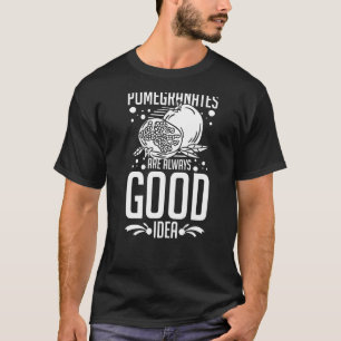 Granatapfelsaftsamen Saatgut Frucht Blume Pflanze T-Shirt