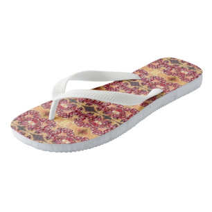 Granatapfelsamen-Muster Flip Flops