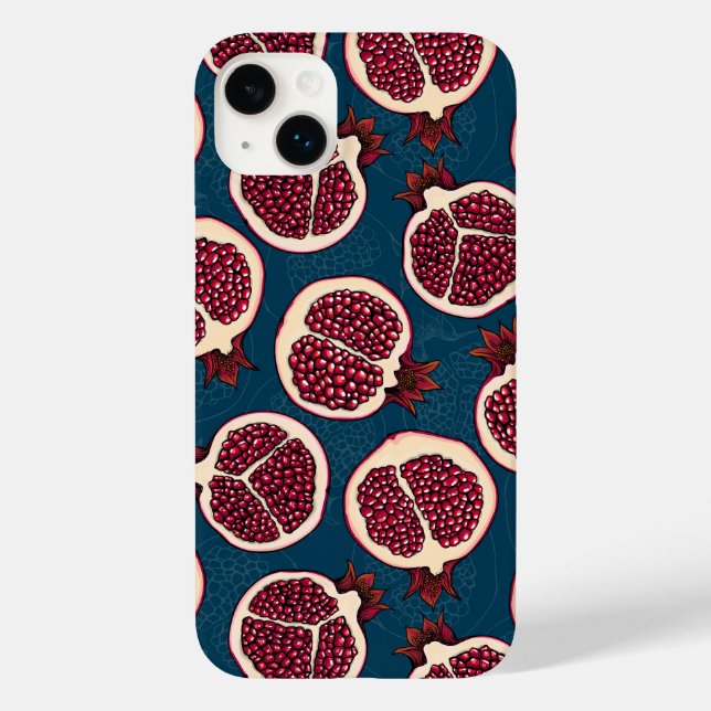 Granatapfelscheiben Case-Mate iPhone Hülle (Rückseite)