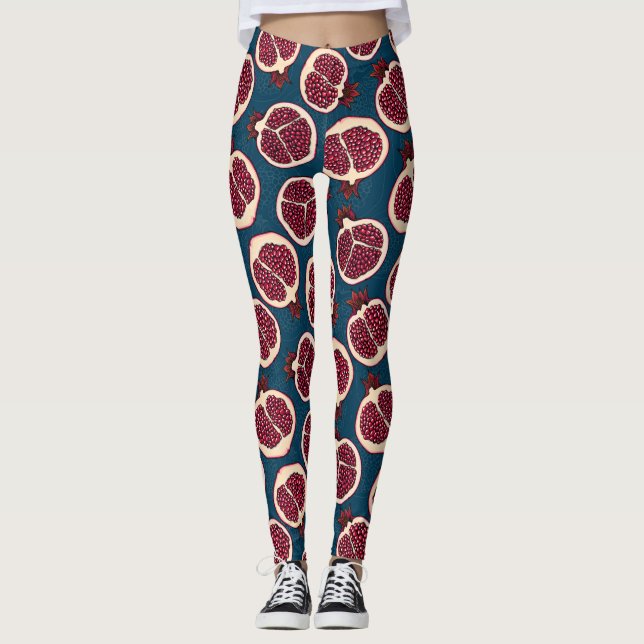 Granatscheiben Leggings (Vorderseite)