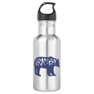 Granby Colorado Bär Edelstahlflasche