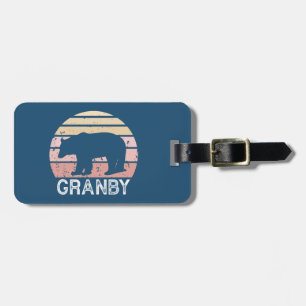 Granby Colorado Retro Bär Gepäckanhänger