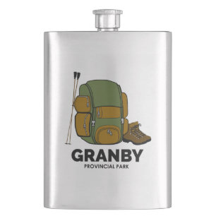 Granby Provincial Park Backpack Flachmann
