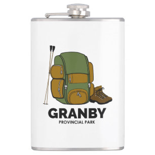 Granby Provincial Park Backpack Flachmann