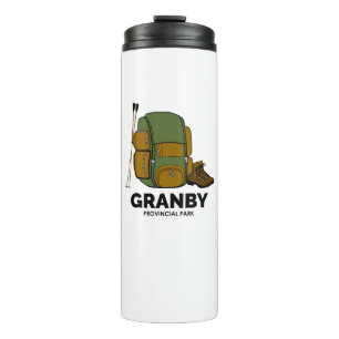 Granby Provincial Park Backpack Thermosbecher