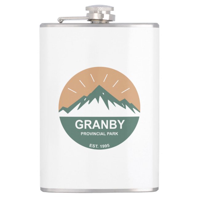 Granby Provincial Park Flachmann (Vorderseite)