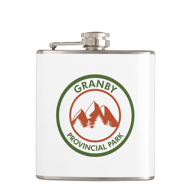 Granby Provincial Park Flachmann (Vorderseite)