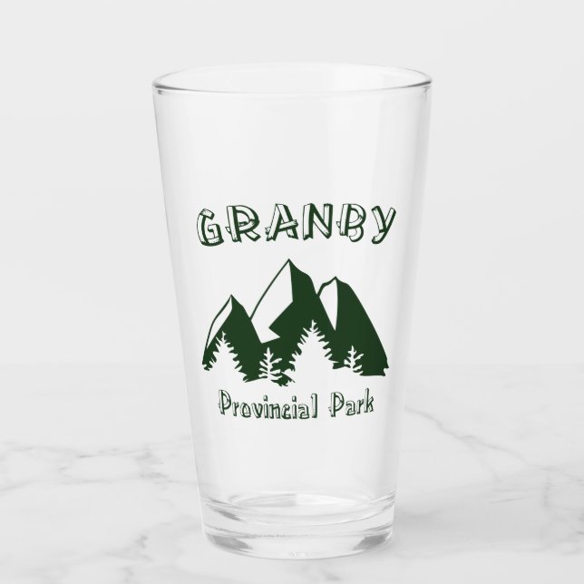 Granby Provincial Park Glas (Vorderseite)