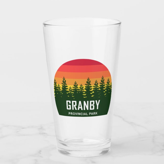Granby Provincial Park Glas (Vorderseite)