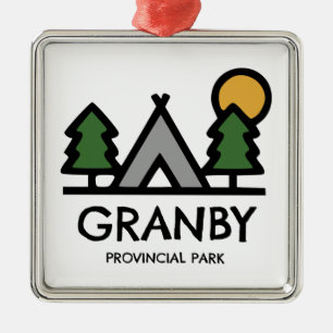 Granby Provincial Park Ornament Aus Metall