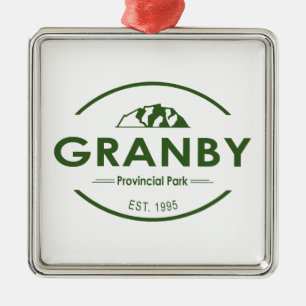Granby Provincial Park Ornament Aus Metall