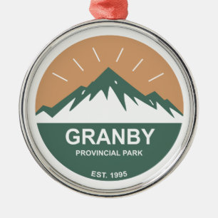 Granby Provincial Park Ornament Aus Metall