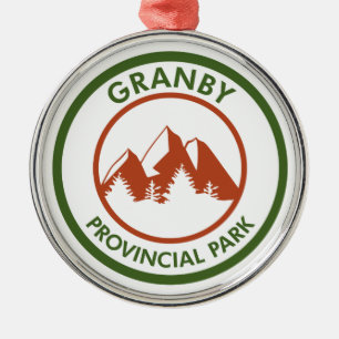 Granby Provincial Park Ornament Aus Metall
