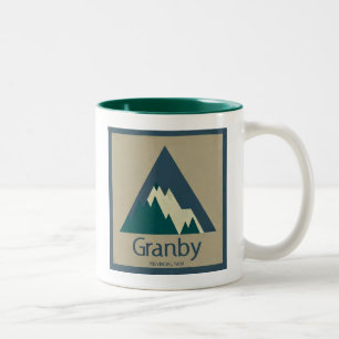 Granby Provincial Park Rustic Zweifarbige Tasse