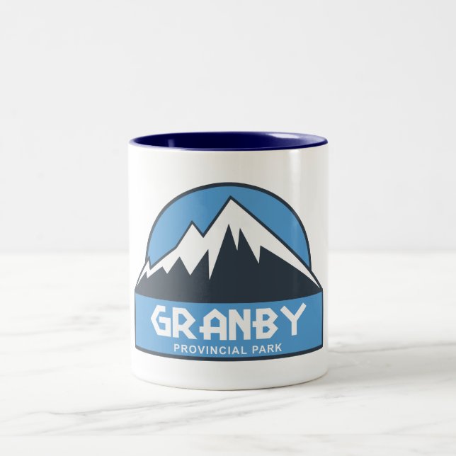 Granby Provincial Park Zweifarbige Tasse (Mittel)