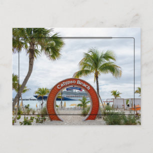 Grand Bahama Insel   Tropische Karibik Reise Postkarte