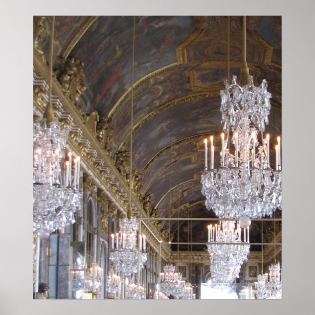 Grand Ballroom, Palace of Versailles Poster (Vorne)