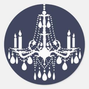 Grand Ballroom Sticker in blau