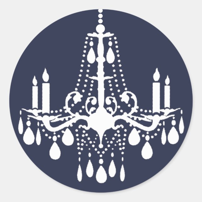 Grand Ballroom Sticker in blau (Vorderseite)