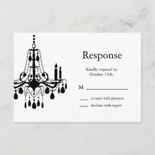 Grand Ballroom UAWG (schwarz) RSVP Karte