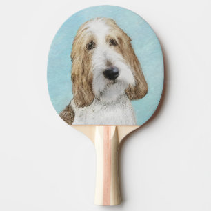 Grand Basset Griffon Vendeen - Original Dog Art Tischtennis Schläger