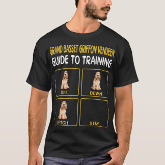 Grand Basset Griffon Vendeen Trainingshandbuch T-Shirt