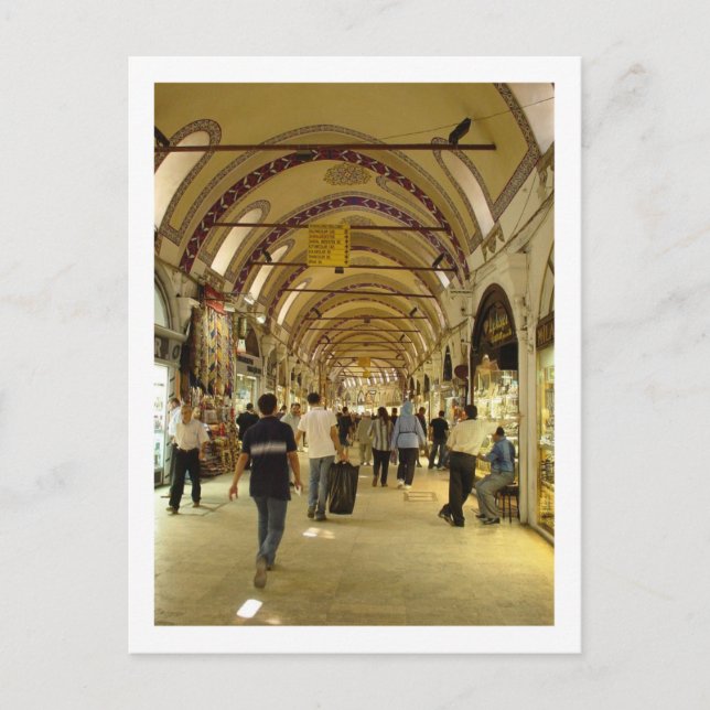 Grand Bazaar, Istanbul Postkarte (Vorderseite)