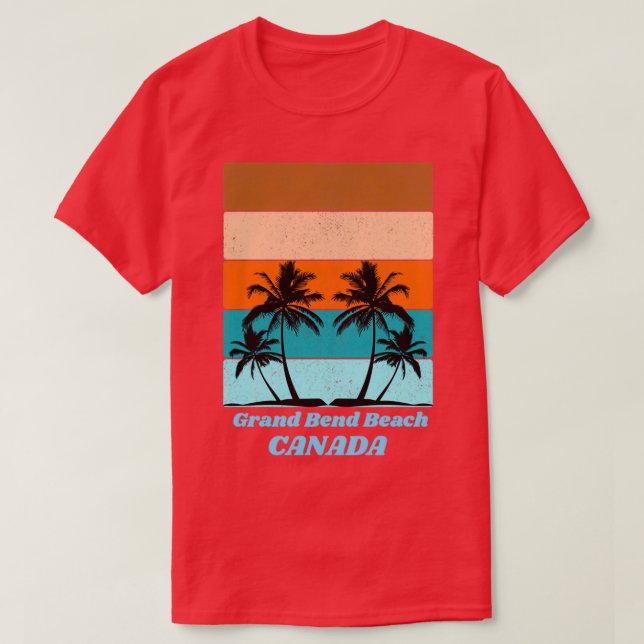 Grand Bend Beach für Urlauber, die einen Strandurl T-Shirt (Design vorne)