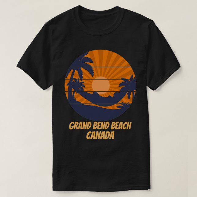 Grand Bend Beach für Urlauber, die einen Strandurl T-Shirt (Design vorne)
