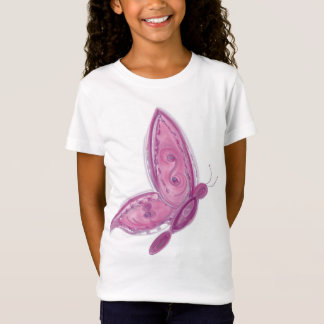 Grand Butterfly-Remix Girls' Fine Jersey T - Shirt