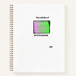 Grand cahier spirales - Motif diamand LBC Notizbuch