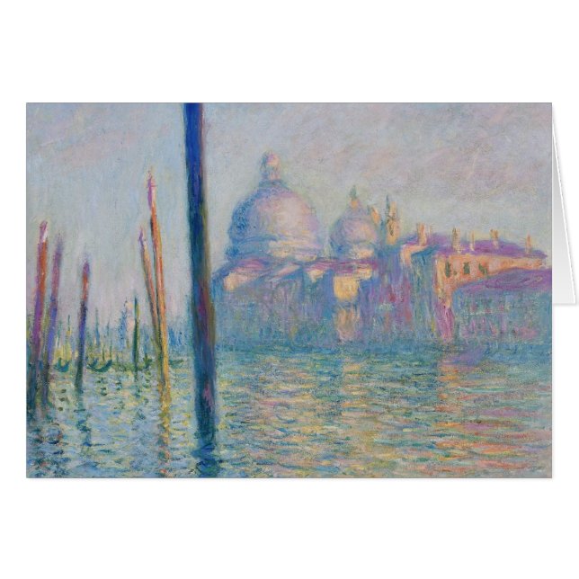 Grand Canal Monet Venice Italien Klassische Malere (Vorderseite (Horizontal))