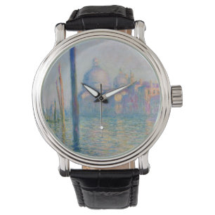 Grand Canal Monet Venice Italien Klassische Malere Armbanduhr