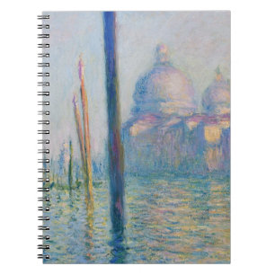 Grand Canal Monet Venice Italien Klassische Malere Notizblock