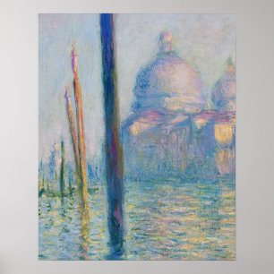 Grand Canal Monet Venice Italien Klassische Malere Poster