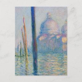 Grand Canal Monet Venice Italien Klassische Malere Postkarte
