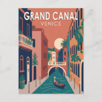 Grand Canal Venedig Kunst, Dichtung und Musik Vint