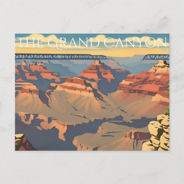 Grand Canyon (8) Postkarte (Vorderseite)