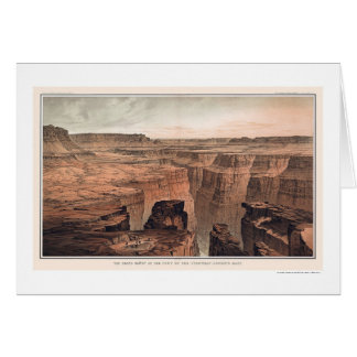 Grand Canyon am Fuß von Toroweap 1882