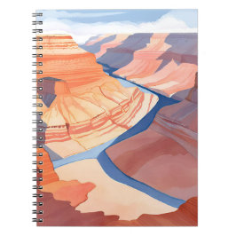 Grand Canyon | Aquarellbilder Notizblock