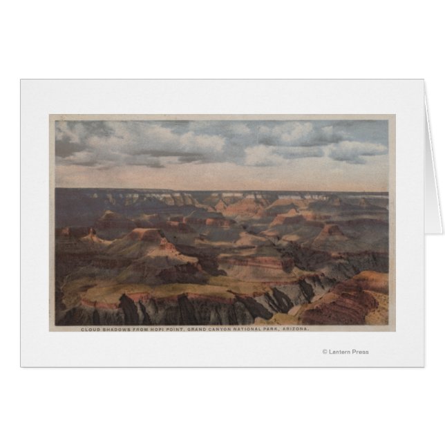 Grand Canyon, Arizona - Cloud Shadows aus Hopi 2 (Vorderseite (Horizontal))