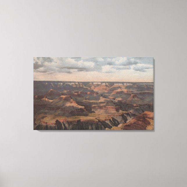 Grand Canyon, Arizona - Cloud Shadows aus Hopi 2 Leinwanddruck (Vorderseite)