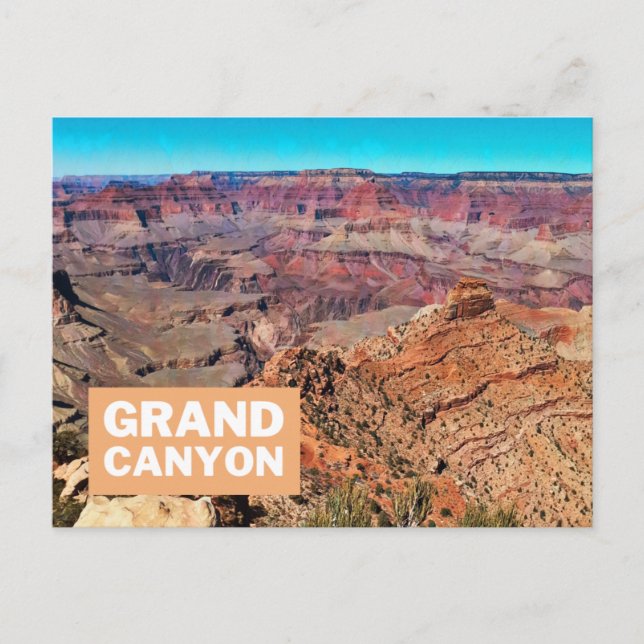 Grand Canyon Arizona Postkarte (Vorderseite)