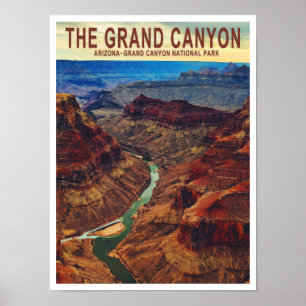 Grand Canyon Arizona Reiseplakat Poster