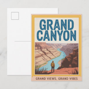 Grand Canyon Arizona USA Reisen Vintage Postkarte
