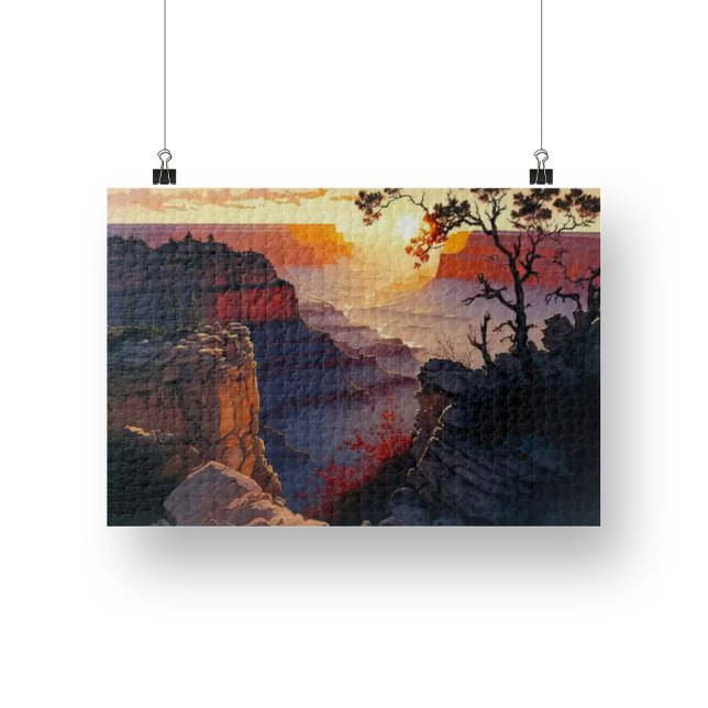 Grand Canyon Artwork Schwieriges Puzzle (Von Creator hochgeladen)