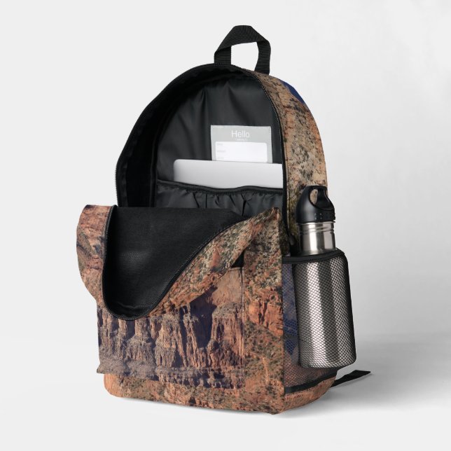 Grand Canyon Back Pack Bedruckter Rucksack (Rückseitige Ecke links (Offen) )